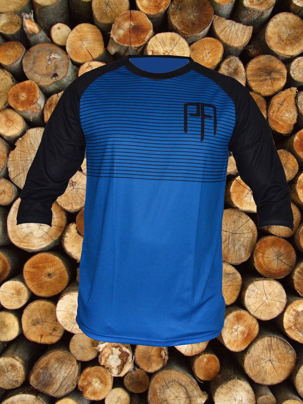 Pinned Attire - Race Day 3/4 Jersey Blue